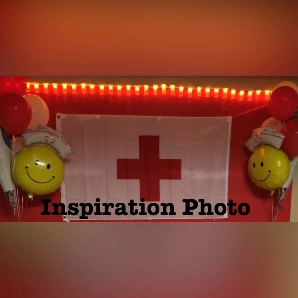 Pill bottle light strand, healthcare graduation Christmas party light strand